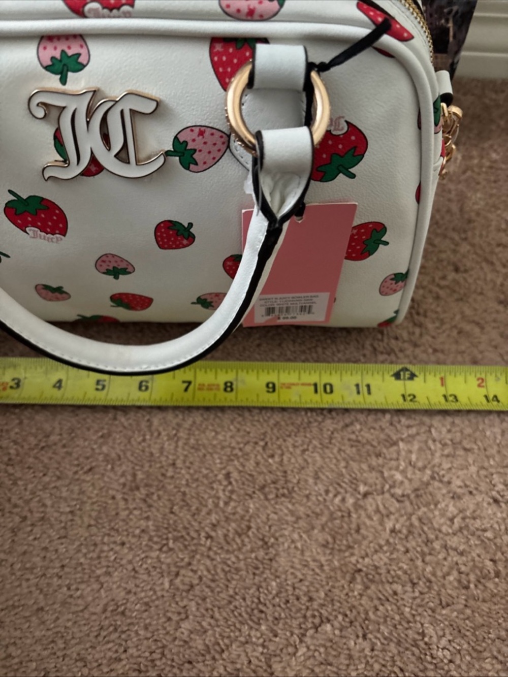 Juicy couture strawberry bag NWT - Picture 2 of 6